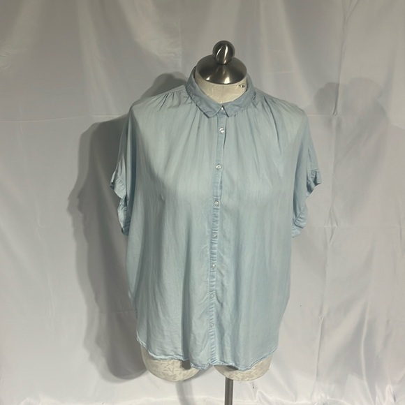 Time and tru women’s plus size button down blouse size XXL(20) . - Picture 1 of 9